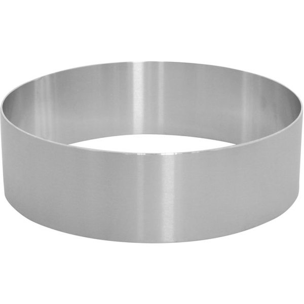 Schneider Anello per dessert e torte; 7x24 cm (HxØ); argento