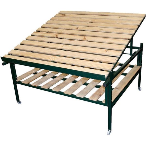 Epicerie Presentoir Gm Vide 120X120X67 Prolinea; 123x12x123 cm (lxHxP); beige
