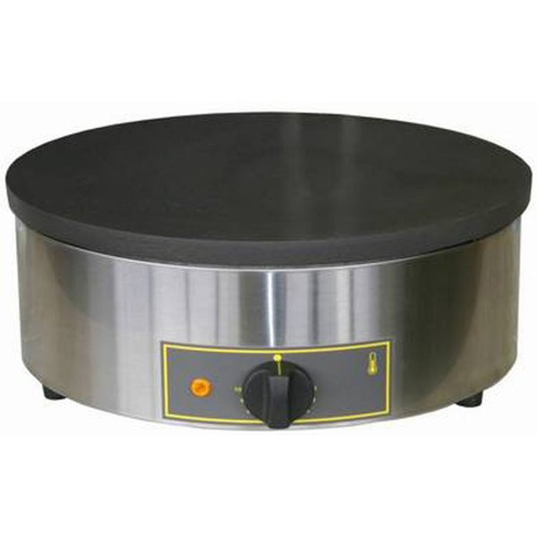 Roller Grill Crêpière électrique ROLLER GRILL; 19x40 cm (HxØ); argenté/noir