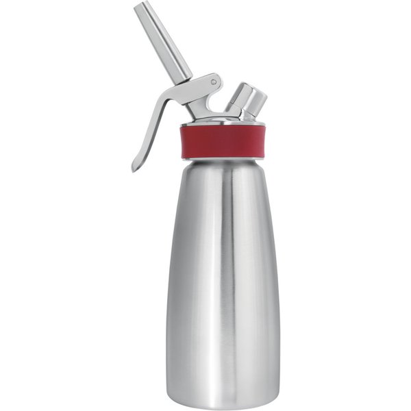 Siphon Gourmet Whip iSi iSi; 50 cl, 9.5x31.1x8.8 cm (lxHxP); argenté