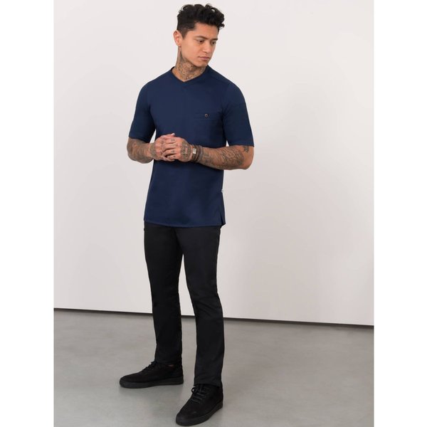 T-shirt Ferre Le Nouveau Chef; Taille M; bleu