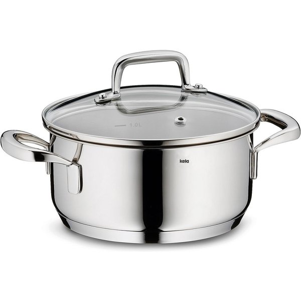 kela Faitout Flavoria en inox 18/10; 20x10 cm (ØxH); argenté; rond(e)