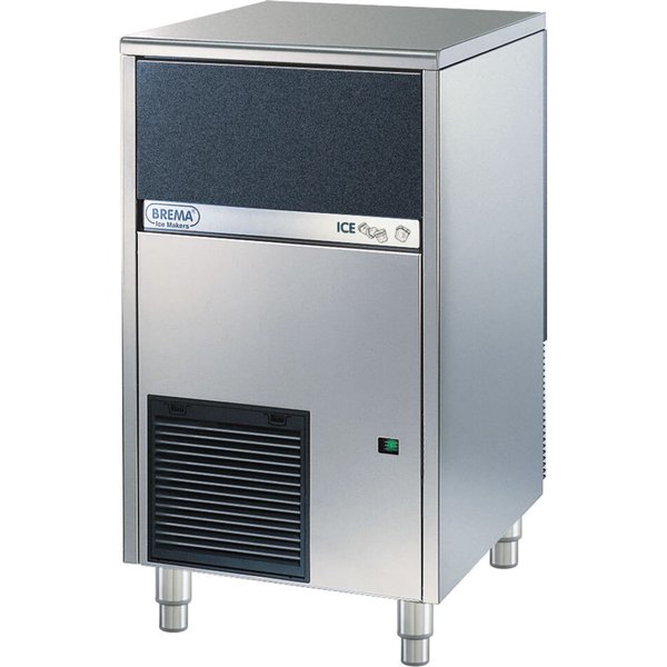 Brema Machine à glaçons 48 kg/24h, refroidissement par air; 50x91x58 cm (lxHxP); argenté