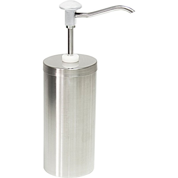 Schneider Distributeur à pompe; 200 cl, 12x38 cm (ØxH); blanc/inox