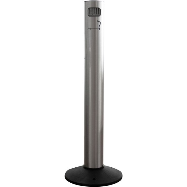 Posacenere a colonna Pablo STIL CASA; 3000 ml, 11.5x105 cm (ØxH); argento