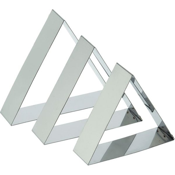 Schneider Anello per dessert/torte triangolare; 20x5 cm (LxH); acciaio inox