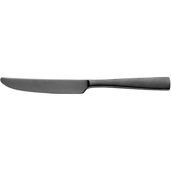12x Pintinox Couteau de table PALACE Treasure TXT Titan; 23.4 cm (L); anthracite; 12 pièce(s) / Lot