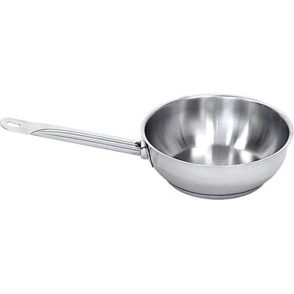 Stalgast Padella Sauté in acciaio; 1.2 l, 20x6.5 cm (ØxH); argento