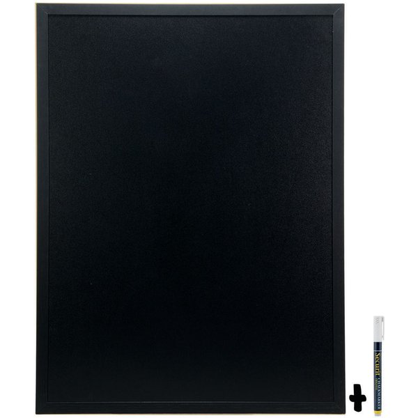 Lavagna da parete Woody Securit; 60x80 cm (LxH); nero