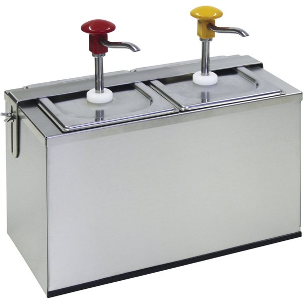 Schneider Distributeur à pompe COOL; 300 cl, 42.5x18.5x37.5 cm (LxlxH); inox