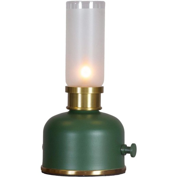 PR Home Lampe de table Frida; 22x11x22 cm (LxlxH); vert foncé
