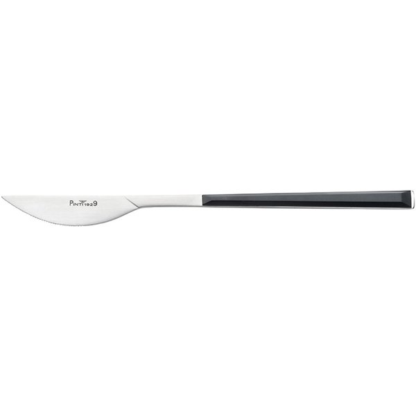 12x Pintinox Coltello da tavola SUSHI PRO Satin manico ABS Blu; 22.5 cm (L); nero; 12 pz. / Pacco