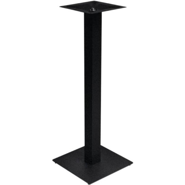 Pied de table haut Entry H 108 cm Ligne CHR; 40x108 cm (lxH); noir