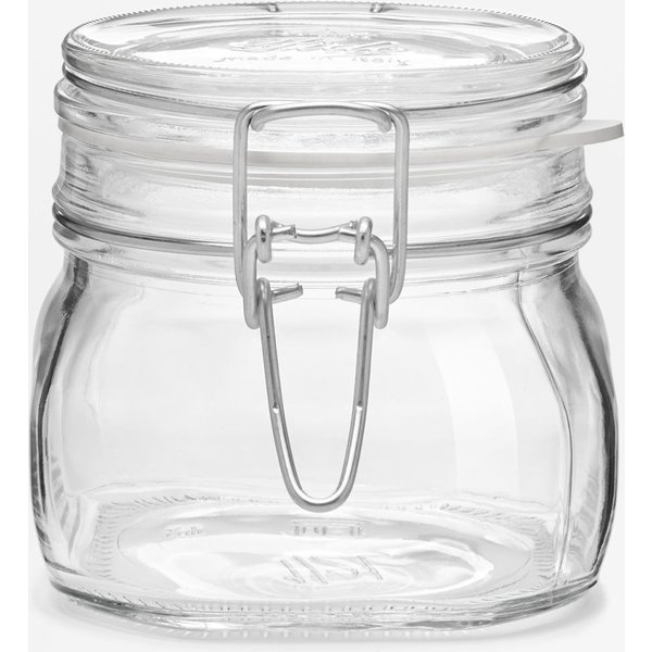 Pot Fido 0,20 l Fido Terrina Bormioli Rocco; 50 cl, 10.6x9.8 cm (ØxH); transparent; rond(e); 6 pièce(s) / Lot