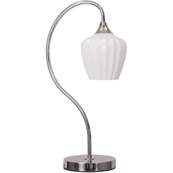 Lampada da tavolo Amalfi PR Home; 51x25x51 cm (LxLxH); bianco