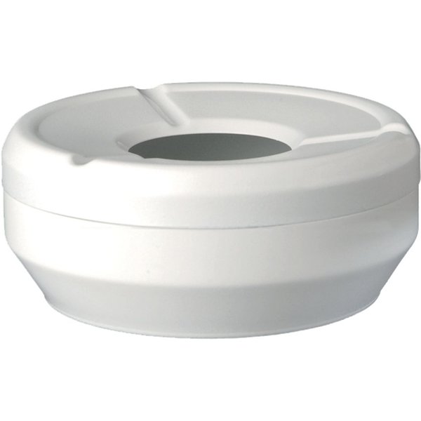 Cendrier anti-vent APS; 10x10x4 cm (lxØxH); blanc