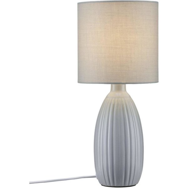 Lampada da tavolo Uno PR Home; 37x16x37 cm (LxLxH); grigio