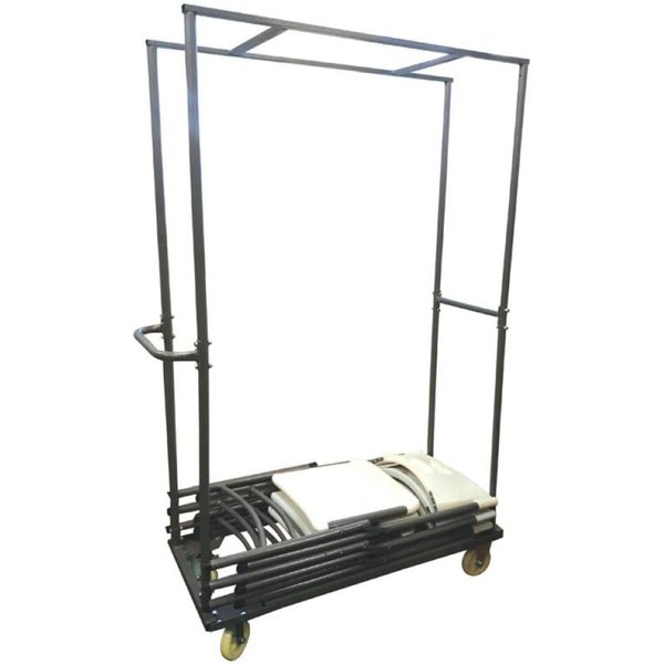 Chariot de transport chaise Nîmes Ligne CHR; 48.5x112x180.5 cm (lxPxH); gris