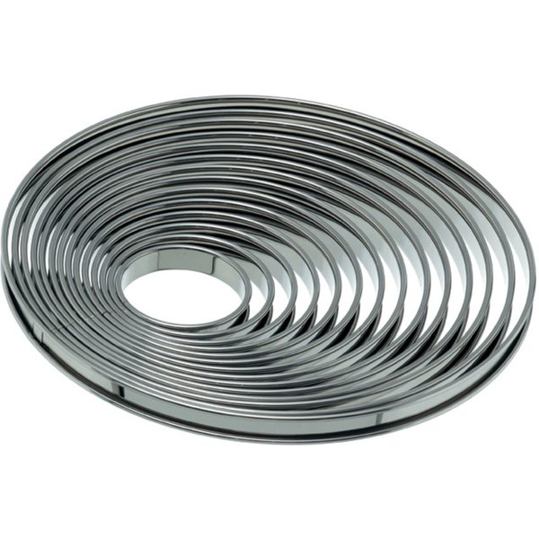 Schneider Anello per torte; 0.2x34 cm (HxØ); acciaio inox