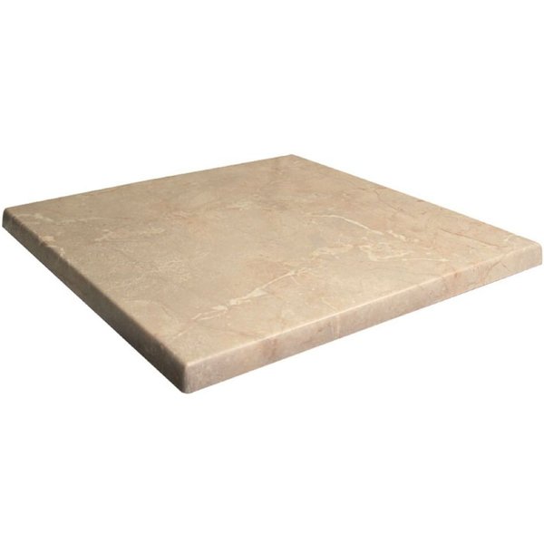 Ligne CHR Plateau de table Werzalit; 70x3 cm (lxH); beige; carré(e)