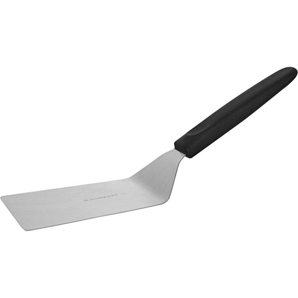 Schneider Paletta per pizza; lunghezza lama 15.5 cm, 27 cm (L); nero