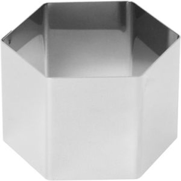 Anello per dessert Mini esagonale Schneider; 5.4x4.5 cm (LxH); acciaio inox
