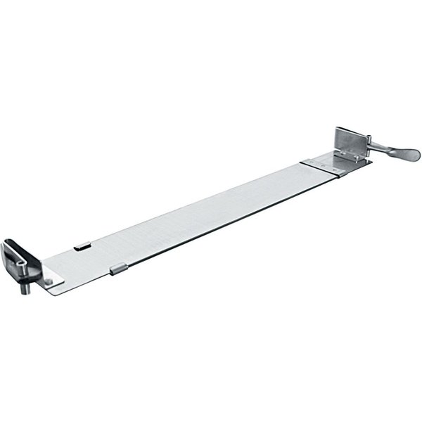 Schneider Présentoir de plaque de cuisson en acier inoxydable; 34x5x2 cm (LxlxH); argenté