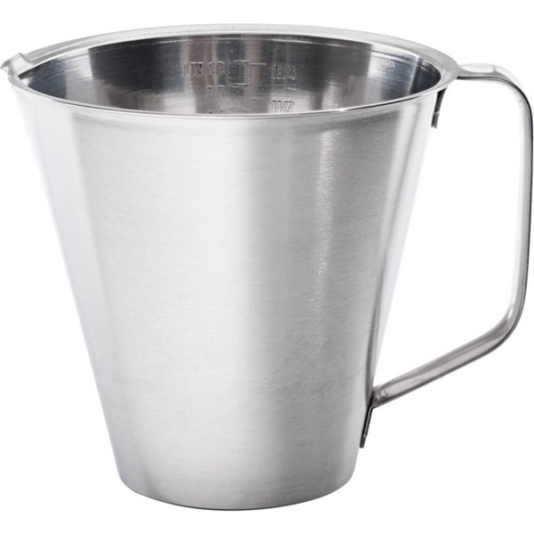 Stalgast Brocca di misurazione in acciaio inox; 1000 ml, 15x13.5 cm (ØxH); argento