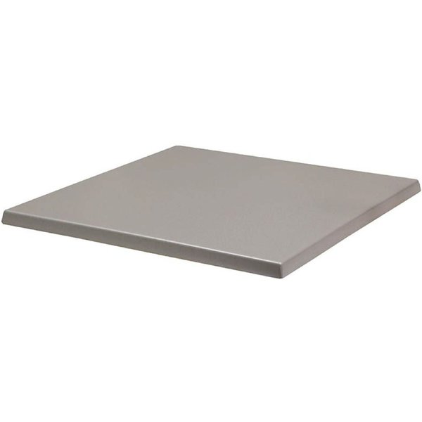 Ligne CHR Plateau de table Werzalit; 70x3 cm (lxH); gris; carré(e)