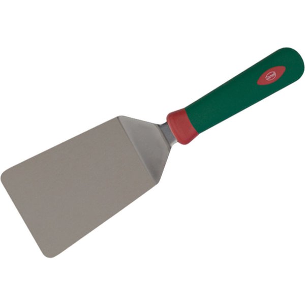 Sanelli Spatola per arrosti Sanelli, manico ergonomico, lunghezza lama 15 cm; 15x9 cm (LxL); verde