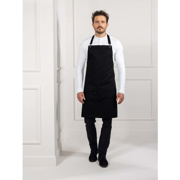 Grembiule Davos Le Nouveau Chef; 70x82 cm (LxL); nero