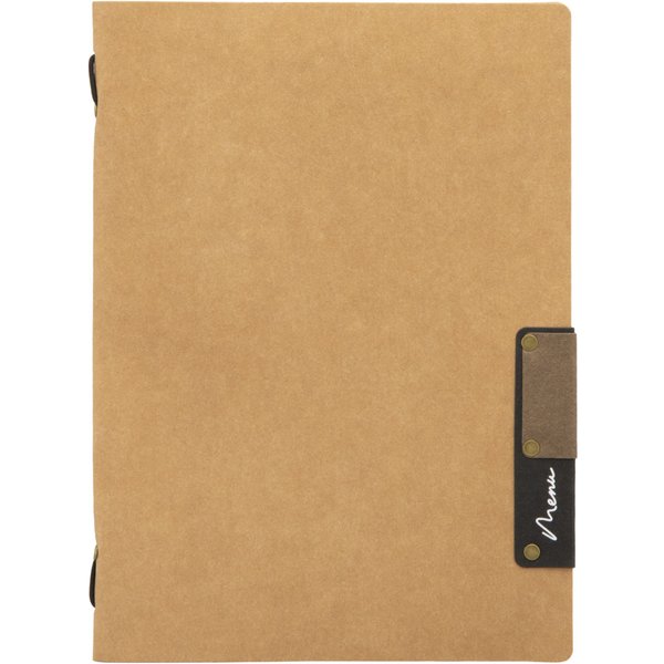 Securit Portamenu A5 Nature - Fibra naturale - 4 viste; 17.5x25 cm (LxH); beige