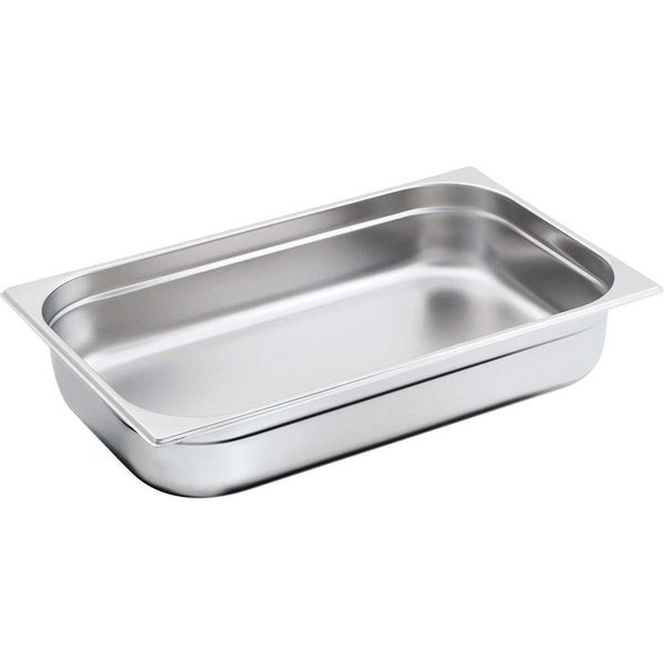 Stalgast Contenitori gastronorm in acciaio inox serie BASIC; GN 1/1, 19 l, 53x32.5x15 cm (LxLxP); argento