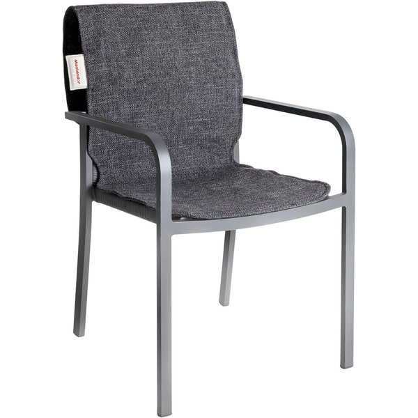Housse de siège chauffant infrarouge - Gris Foncé - Spécial CHR Montandor; 3x52 cm (Lxl); gris