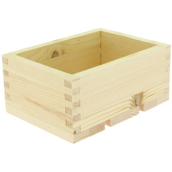Opera Cagette Pin Naturel 18X13X8 Fsc Prolinea; 19x25x27 cm (lxHxP); beige; 6 pièce(s) / Lot