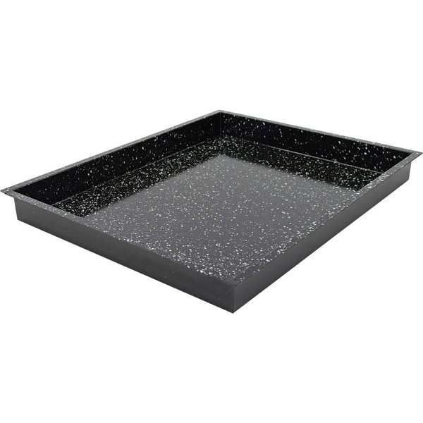 Schneider Teglia da forno gastronorm 2/1; GN 2/1, 65x53x7 cm (LxLxH); nero; rettangolare