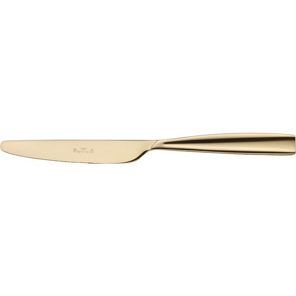12x Pintinox Coltello da tavola INFINITO Treasure Gold Forgiato; 23.5 cm (L); oro; 12 pz. / Pacco