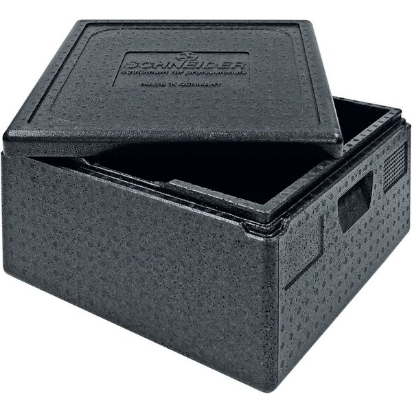 Schneider Contenitore da trasporto EPP TOP Pizza L; 35000 ml, 48x48x26.5 cm (LxLxH); nero