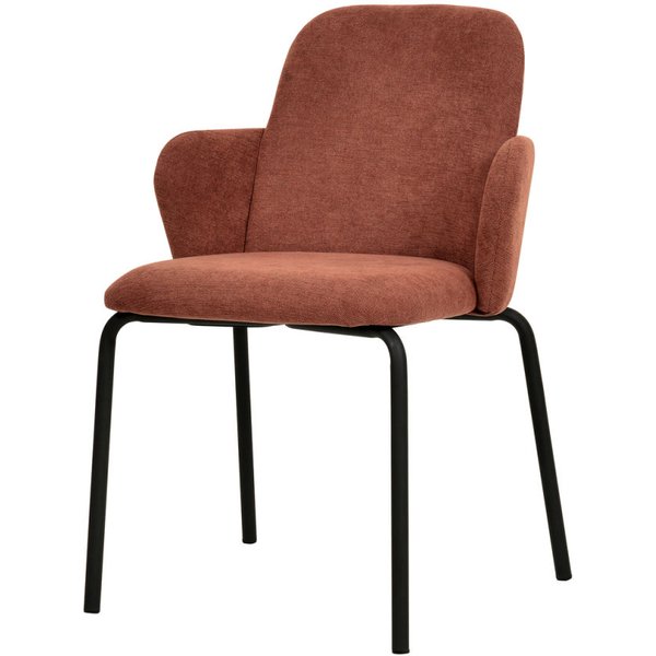 Chaise empilable Paddy Feros; 54.5x58x81 cm (lxPxH); brun; 2 pièce(s) / Lot