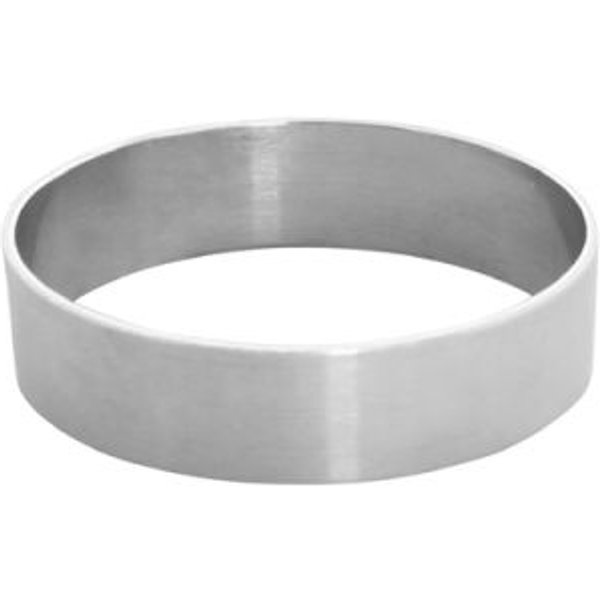 Schneider Anello per dessert e torte; 2x10 cm (HxØ); argento