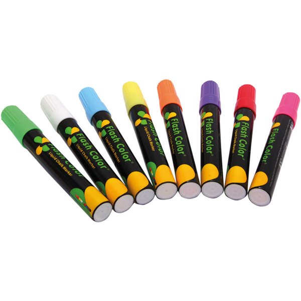 Marqueurs à craie, lot de 8 Stalgast; multicolore