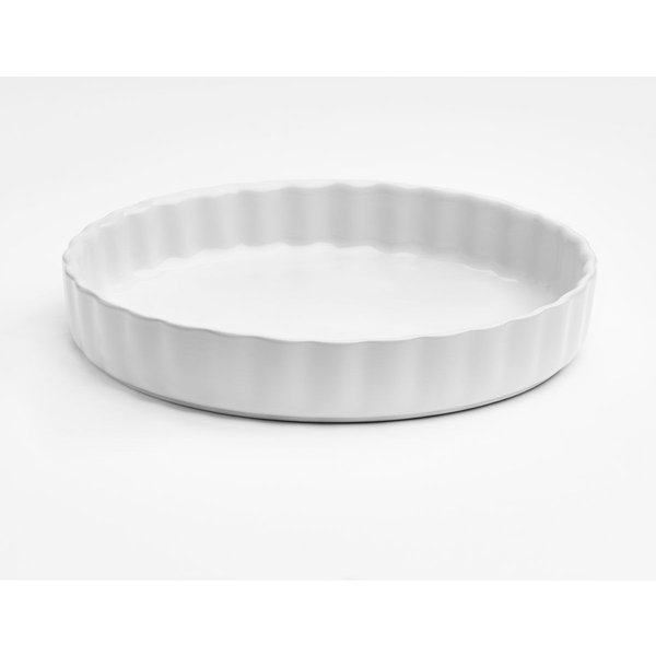 6x van Well Moule à tarte rainuré 26 x 4 cm; 180 cl, 26x26x26x4.3 cm (LxlxØxH); blanc; rond(e); 6 pièce(s) / Lot