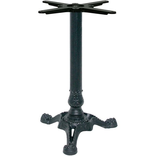 RestooTab Base tavolo Bistrot; 60x60x72 cm (LxLxH); nero