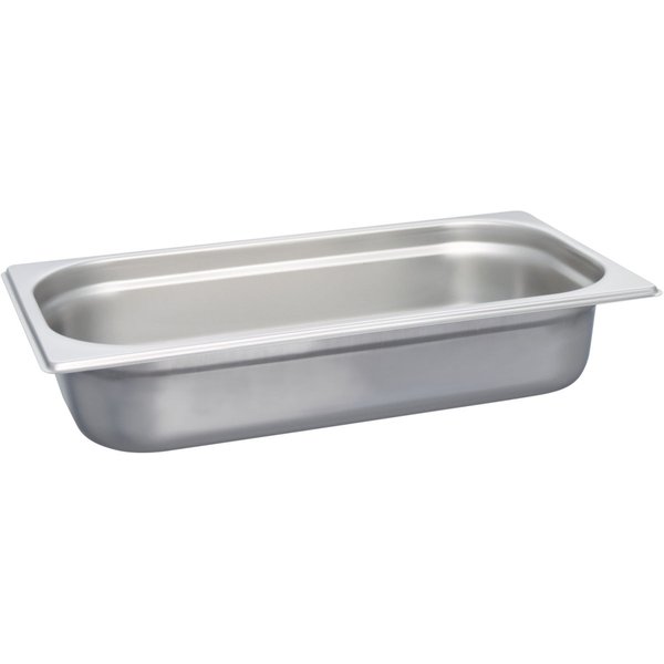 Schneider Contenitore gastronorm 1/3 in acciaio inox; GN 1/3, 2.5 l, 6.5 cm (P); acciaio inox