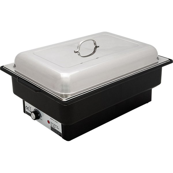 Sunnex Chafing dish électrique GN 1/1; 8 l, 57x35x28.5 cm (lxPxH); argenté/noir