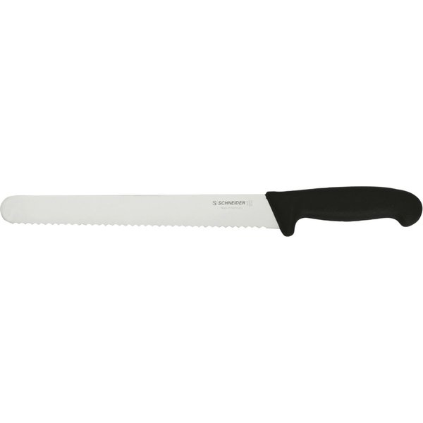 Schneider Coltello da fornaio; lunghezza lama 25 cm, 25 cm (L); nero