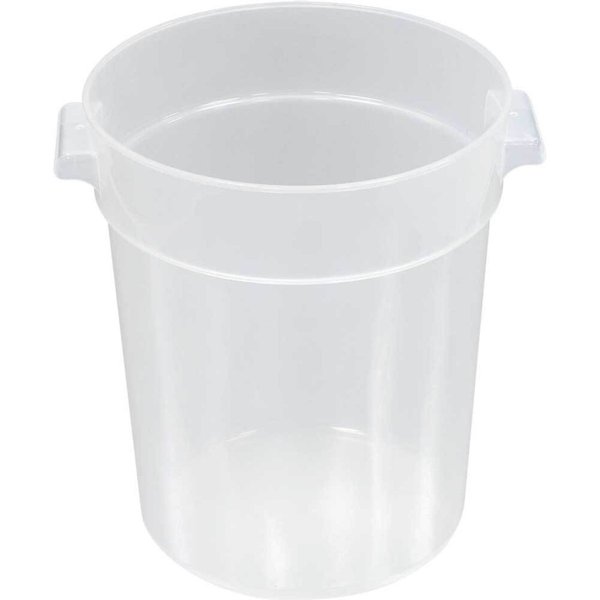 Stalgast Contenitore di stoccaggio, rotondo, trasparente, 10 litri; 20000 ml, 37.5x31 cm (HxØ); trasparente