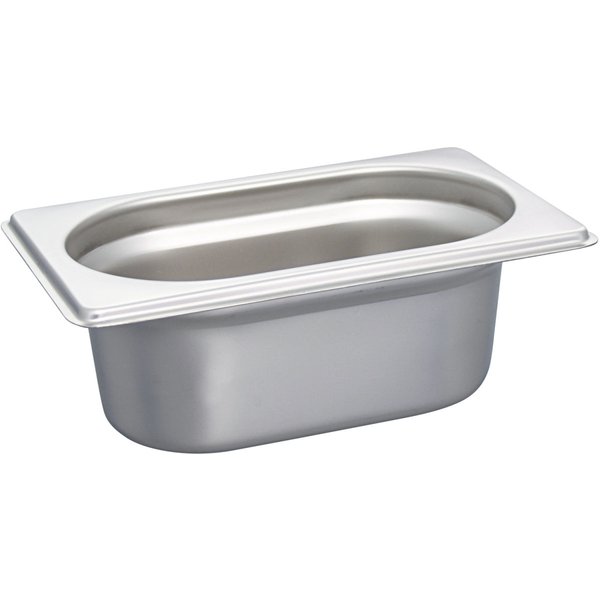 Schneider Bac Gastro GN 1/9 en inox; GN 1/9, 0.6 l, 6.5 cm (P); inox