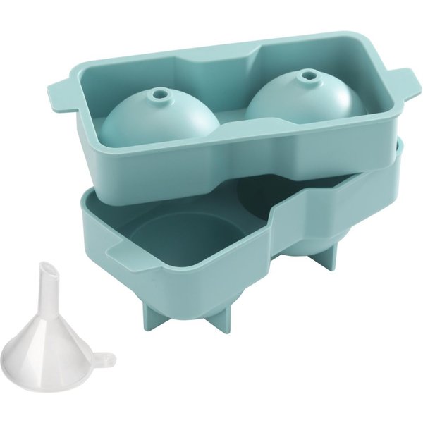 Moule à glaçons en silicone Stalgast; 16.5x7.6 cm (lxH); bleu