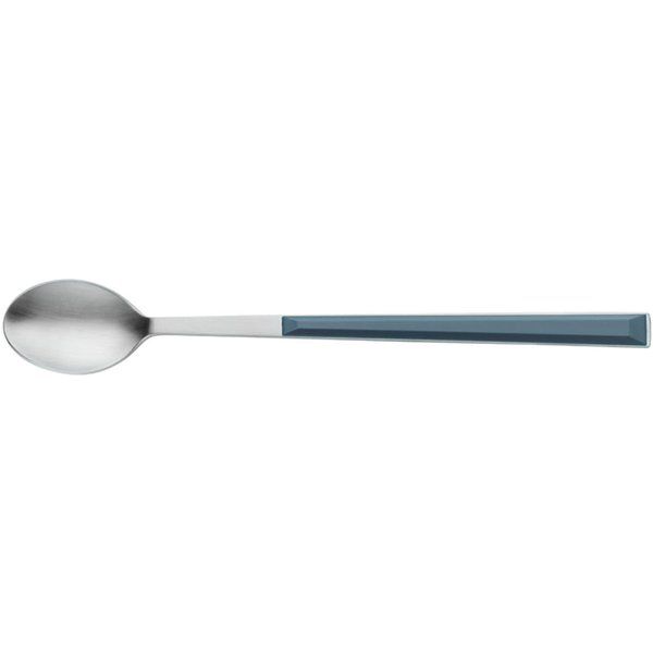 12x Pintinox Cuillère à glace et cocktail SUSHI PRO manche en ABS; 20 cm (L); bleu; 12 pièce(s) / Lot